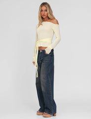 BRYNA JUMPER - YELLOW : PALE LEMON : PALE YELLOW