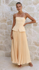 Amana Maxi Dress - Yellow