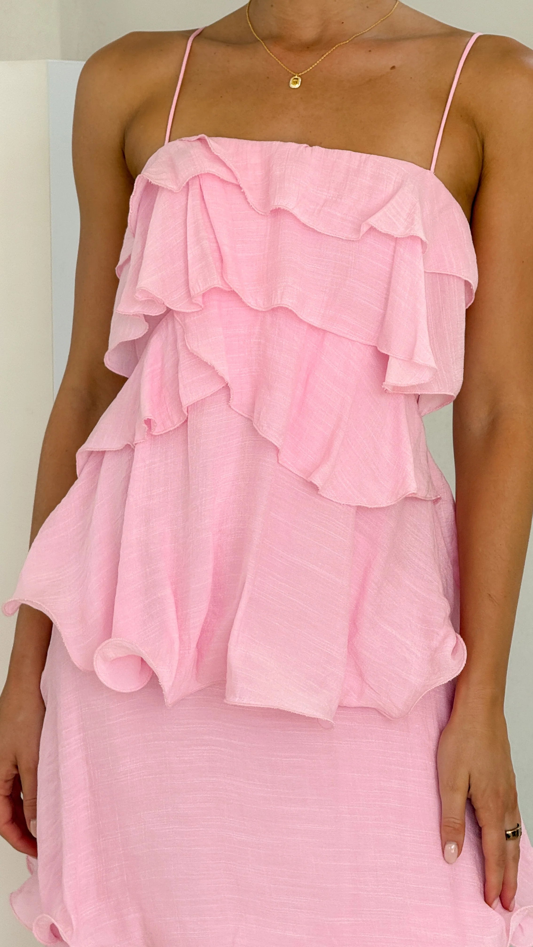 Brookie Maxi Dress - Pink